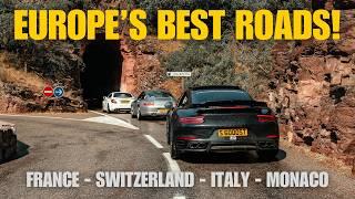 Driving Europes Best Roads! European Road Trip Special | Route De Riviera 2024