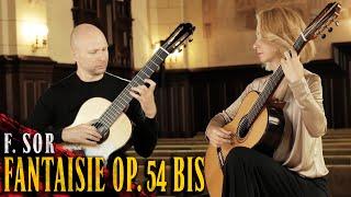 Kupinski Guitar Duo plays Fantaisie op. 54 bis by Fernando Sor