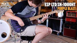 No Talking...Just Tones | ESP LTD SN-1000HT | Purple Blast