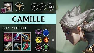 Camille Support vs Soraka: Rampage - EUW Master Patch 14.24