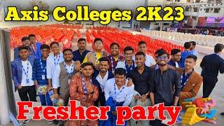 Axis College Fresher Party 2023 | abhishek kushwaha vlogs #college #freshers