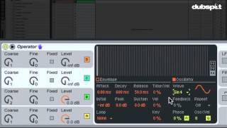 Ableton Live Operator Tutorial Techno Fundamentals More Than A Bassline  John Selway (RU)