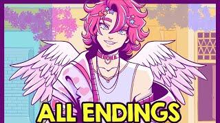 Trying to Kiss Cupid - Cupid's Kiss Game - ALL ENDINGS