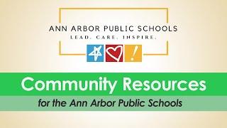 Community Resources for the Ann Arbor Public Schools (2023-24)