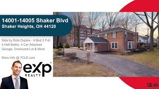 14001-14005 Shaker Blvd Shaker Hts OH 44120 EXP Realty Done Damien Baden Duplex Tour