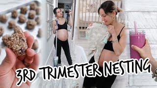 3rd Trimester NESTING: Cleaning, Organizing & Prepping for Baby