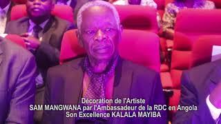 l'Artiste Musicien sam MANGWANA à l'honneur en Angola