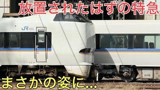 新幹線開業で放置されてしまった特急の現在の姿が凄すぎた…