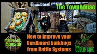 How to improve the Cardboard Town house by Battle Systems.