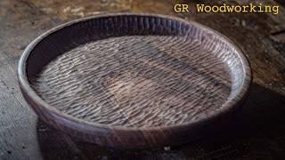 Walnut tea tray making