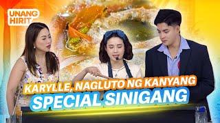 KARYLLE, NAGLUTO NG KANYANG SPECIAL SINIGANG | Unang Hirit