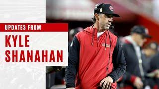 Kyle Shanahan Conference Call: Brock Purdy injury update, evaluating 49ers-Lions game