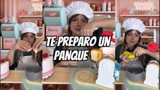 Te preparo un Panque con nuestro nuevo set de cocina.  #chef #asmr