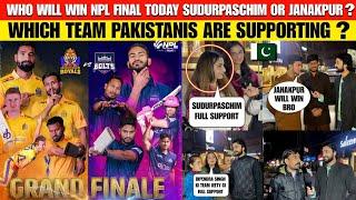 Who will Win NPL Final Today ? Janakpur Bolts or Sudurpaschim | Pak  Public Reaction |