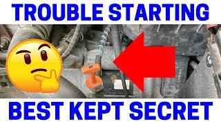 How To Fix A Hard Starting Engine On Your Car - Fast & Easy!