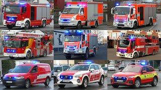 [FF-ALARM, WERKFEUERWEHR & A-Dienst!] Feuerwehr WITTEN XXL | Großer Einsatzfahrten Zusammenschnitt