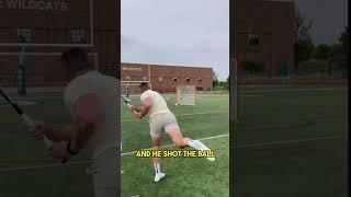 This lacrosse player has the WORLD RECORD for the fastest shot ever... #lacrosse #viral