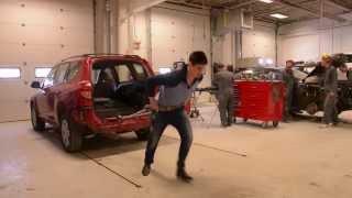 Heninger Toyota Scion Body Shop Technician with Sean Monahan