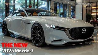 Новый 2025 Mazda 3 redesign открыт - удивительный компактный автомобиль!