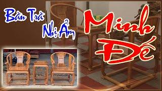 Bàn Ghế Minh Đế Gỗ Gõ Đỏ - ĐỒ GỖ VĂN SÁU