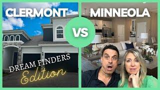 Dream Finders Clermont vs Minneola | Avalon W Bonus Model | Hartwood Landing & Hills of Minneola