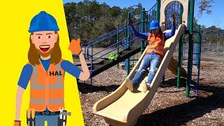 Handyman Hal Explores a Playground