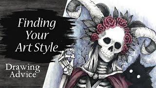 FIND YOUR ART STYLE | Drawing Tips for artists