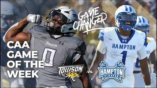 CAA Football Frenzy: Hampton University TAKES ON Towson University!