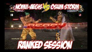 Tekken 7 - NoMii-Aegis (Kazuya) Vs Osum Storm (King) - Ranked Session