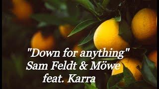 Sam Feldt & Möwe - Down for anything (feat. Karra)[lyrics video ]