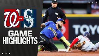 Nationals vs. Mariners Game Highlights (5/29/25) | MLB Highlights