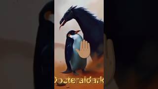 Penguin & Horse #ai #animals #anime #shorts #shortfeed #shortvideo