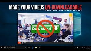 Secure Video Streaming & Hosting To Make Your Content Un-downloadable | Secure Video Distribution