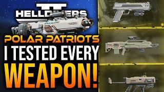 Helldivers 2 - Tested the Polar Patriot Warbond!