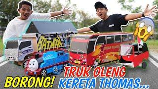 BORONG MAINAN TRUK OLENG, BUS TELOLET, BAJAI, DAN KERETA API DIPASAR SAMPE HABIS?! | Mikael TubeHD