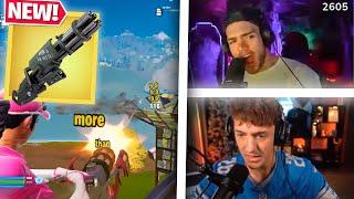 Le Mini-Gun est trop CHEAT  Le NOUVEAU Duo Mongraal x Ninja 