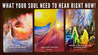 Your Spirit Guides' Message ON WHAT YOUR SOUL NEED TO HEAR RIGHT NOW! Pick A Card