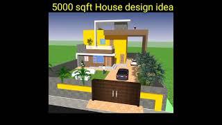 5000sqft house designed