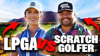 Can a Scratch Golfer compete with a LPGA Pro?