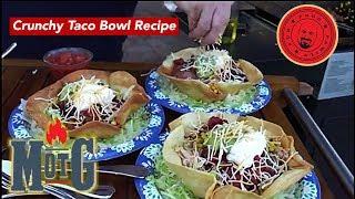Crunchy Taco Bowl Recipe on Blackstone Rangetop Combo