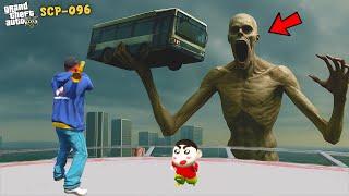 Franklin and Shinchan Fight SCP-096 Monster In GTA 5 | Paradox FTW