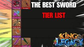 UPDATE 8 SWORD TIER LIST (King Legacy)