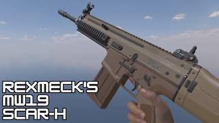 Rexmeck's NEWEST Gun Mod! (MW19 SCAR-H) | Bonelab Mods