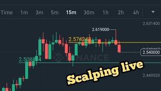 🟢 Binance future trading | Scalping | Live profit