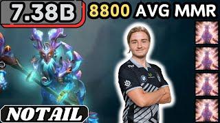 The Legend Is Back in 7.38b - N0tail LESHRAC Soft Support Gameplay - Dota 2 Full Match Gameplay