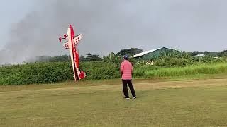 Corvus 100cc Gasoline 3D Aerobatic RC Plane Harapan Indah Aeromodelling Club