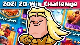 TOP 5: 20-Win Challenge Decks in Clash Royale