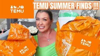 TEMU HAUL | SO MANY TEMU SUMMER DEALS AND FINDS | HOTMESS MOMMA MD