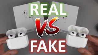 How To Spot A FAKE Pair Of Airpods 3 From A REAL Pair. Real vs Fake. Educational Purposes ONLY!