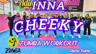 ZUMBA CHEEKY - INNA - ZUMBA DANCE - ZUMBA WORKOUT - ZUMBA CHOREO @AdindaAeroZumba